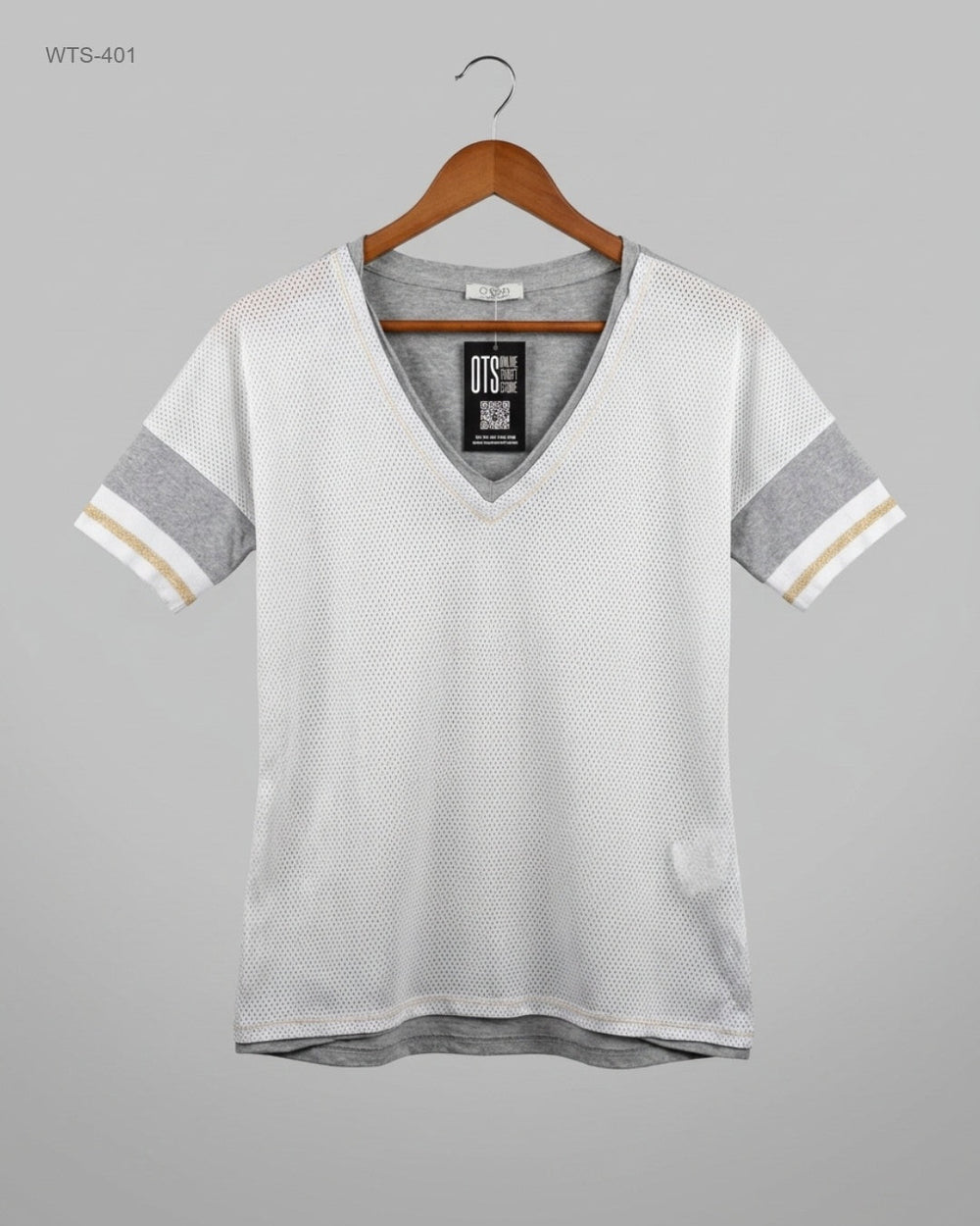 UK Imported secondhand Womens Tshirts - Malvin brand, Gray Polyester, Premium condition, for Womens - Online Thrift Store Peshawar Pakistan