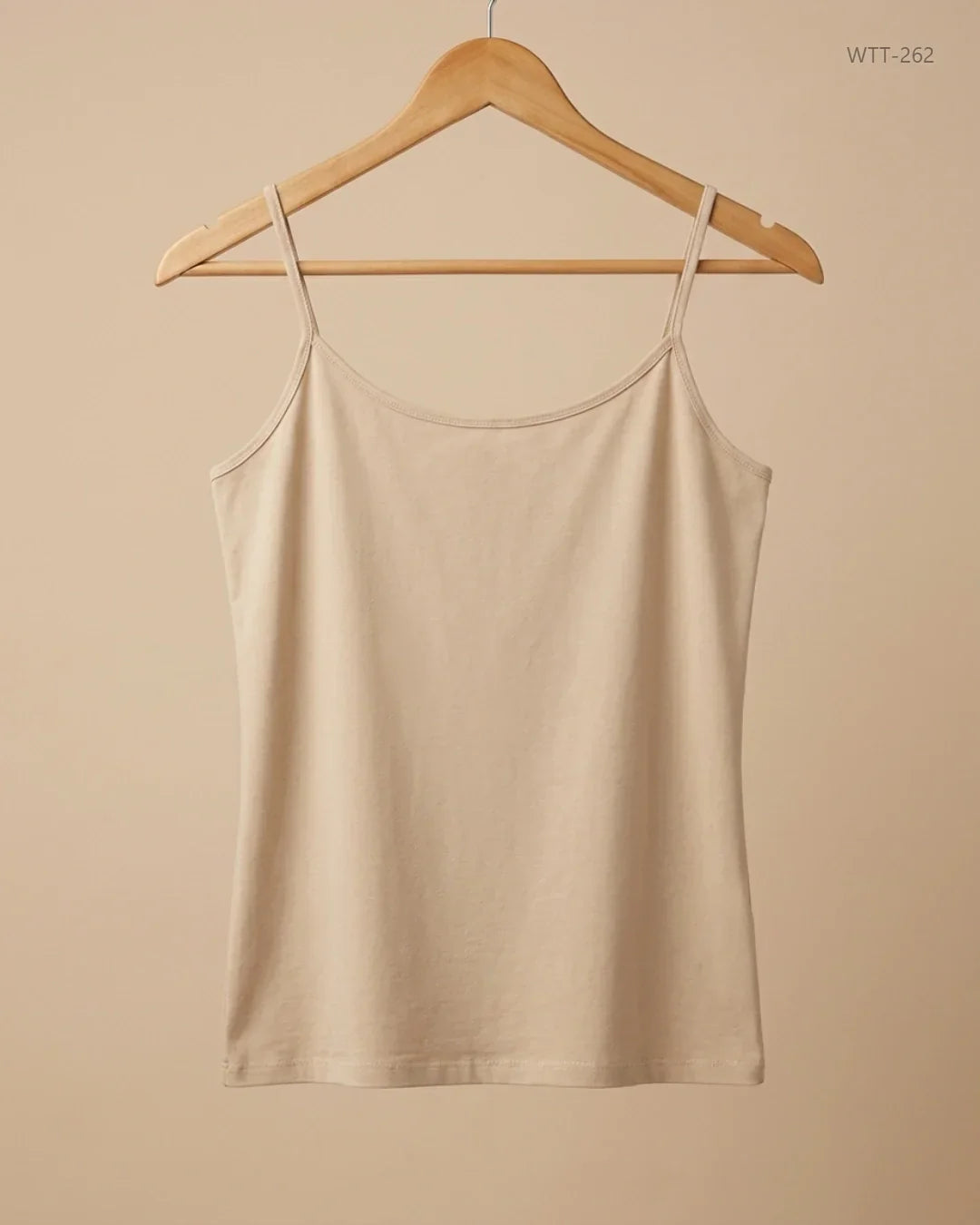 Womens Tank Top | Primark | Preloved Branded | Beige Cotton | Premium | OTS Thrift Store Karachi Pakistan