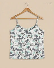 Secondhand Branded Womens Tank Top by LOVE TO LOUNGE, Multi Viscose fabric, Premium condition, for Womens - Online Thrift Shop Karachi Pakistan
