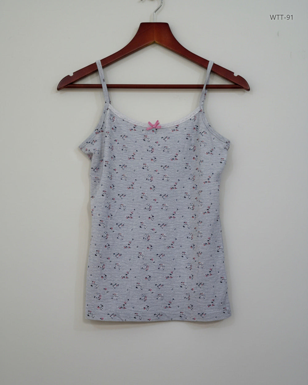UK Imported secondhand Womens Tank Top - DUNNES brand, Grey Cotton, Premium condition, for Womens - Online Thrift Store Peshawar Pakistan