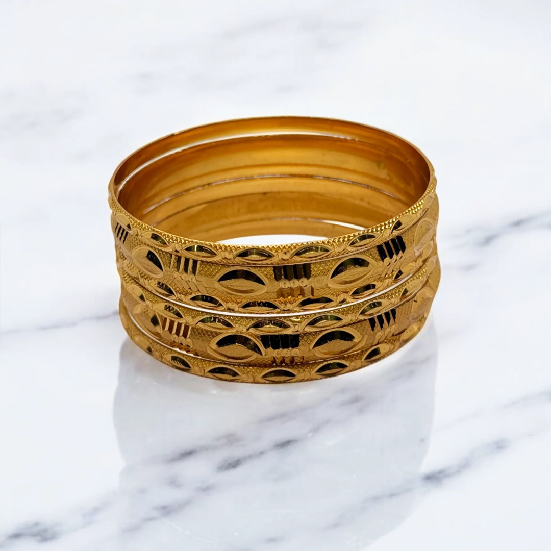 Brass Bangle Set