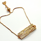 Intertwined Rectangular Bracelet