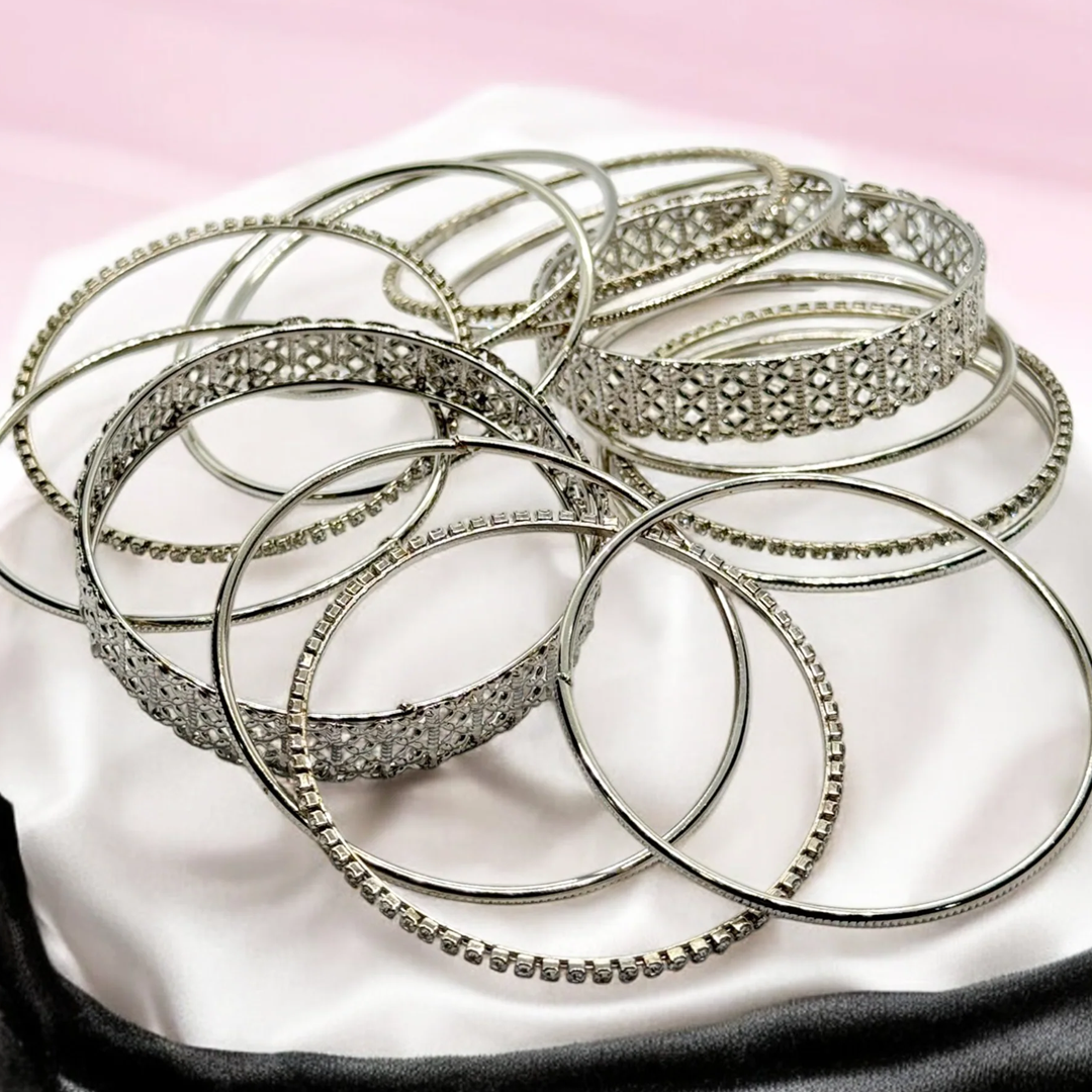 Silver Kara Set