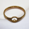 Golden Lotus Elegance Bangle