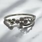Dual-Tone Elegance Bangle