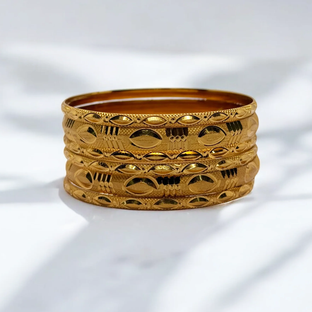 Brass Bangle Set