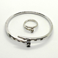 Curve Nail Bangle with Ring