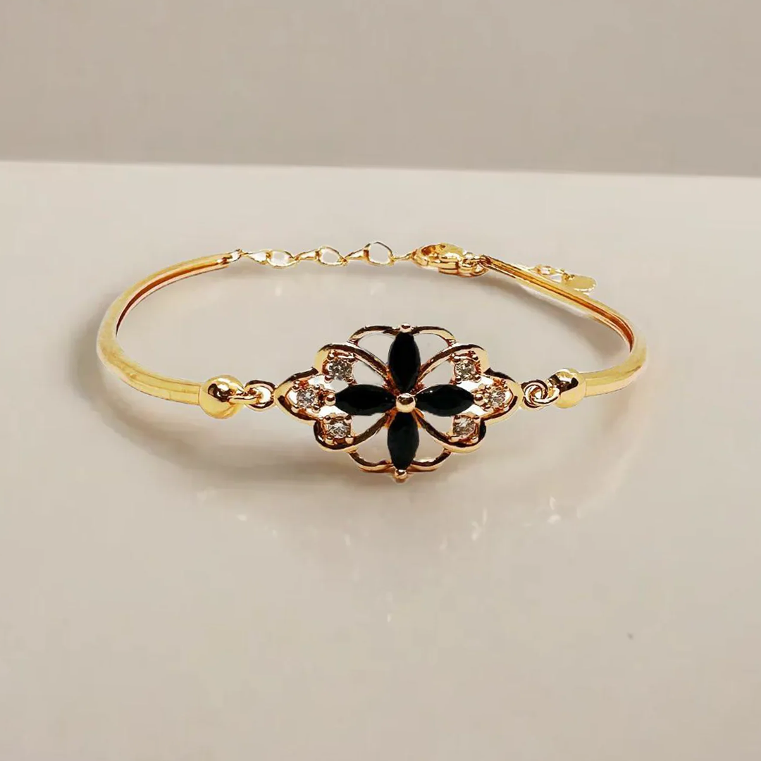 Floral Charm Bracelet