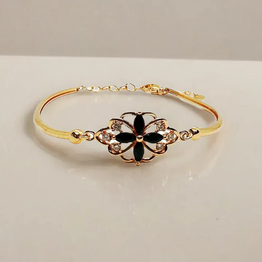 Floral Charm Bracelet