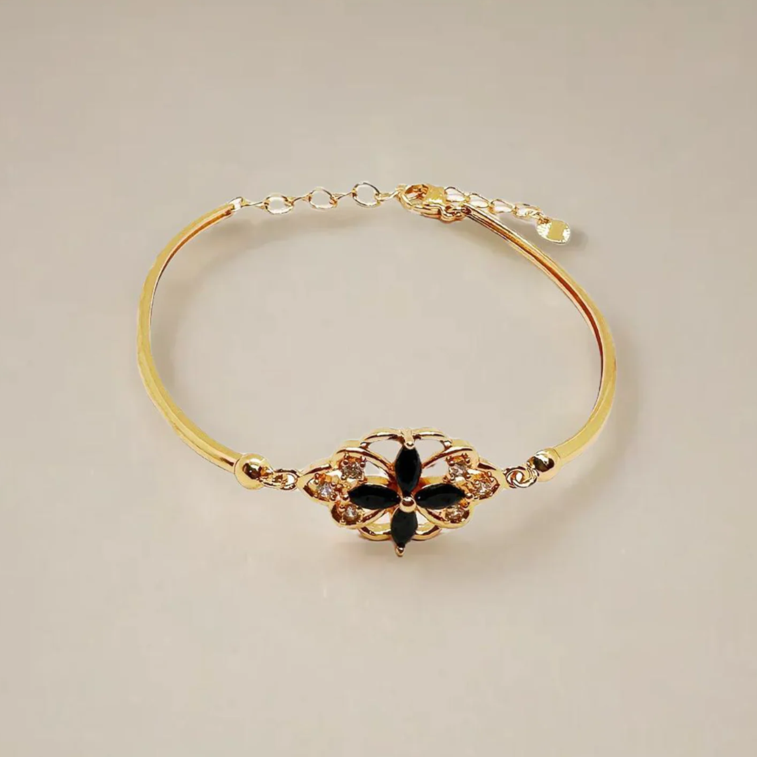 Floral Charm Bracelet