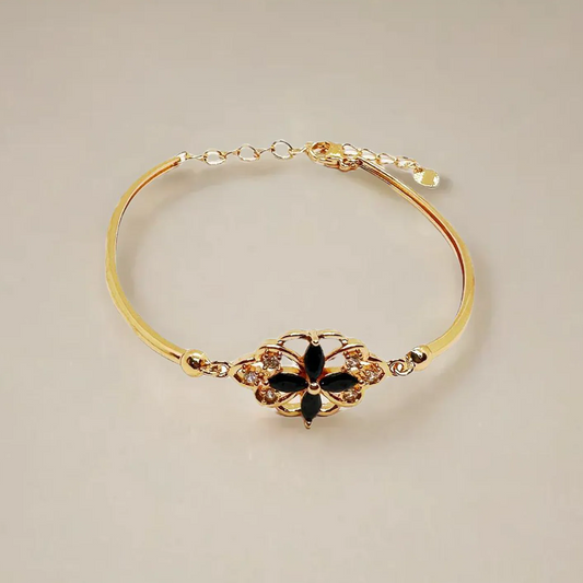 Floral Charm Bracelet
