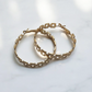 Fringe Hoop Earrings