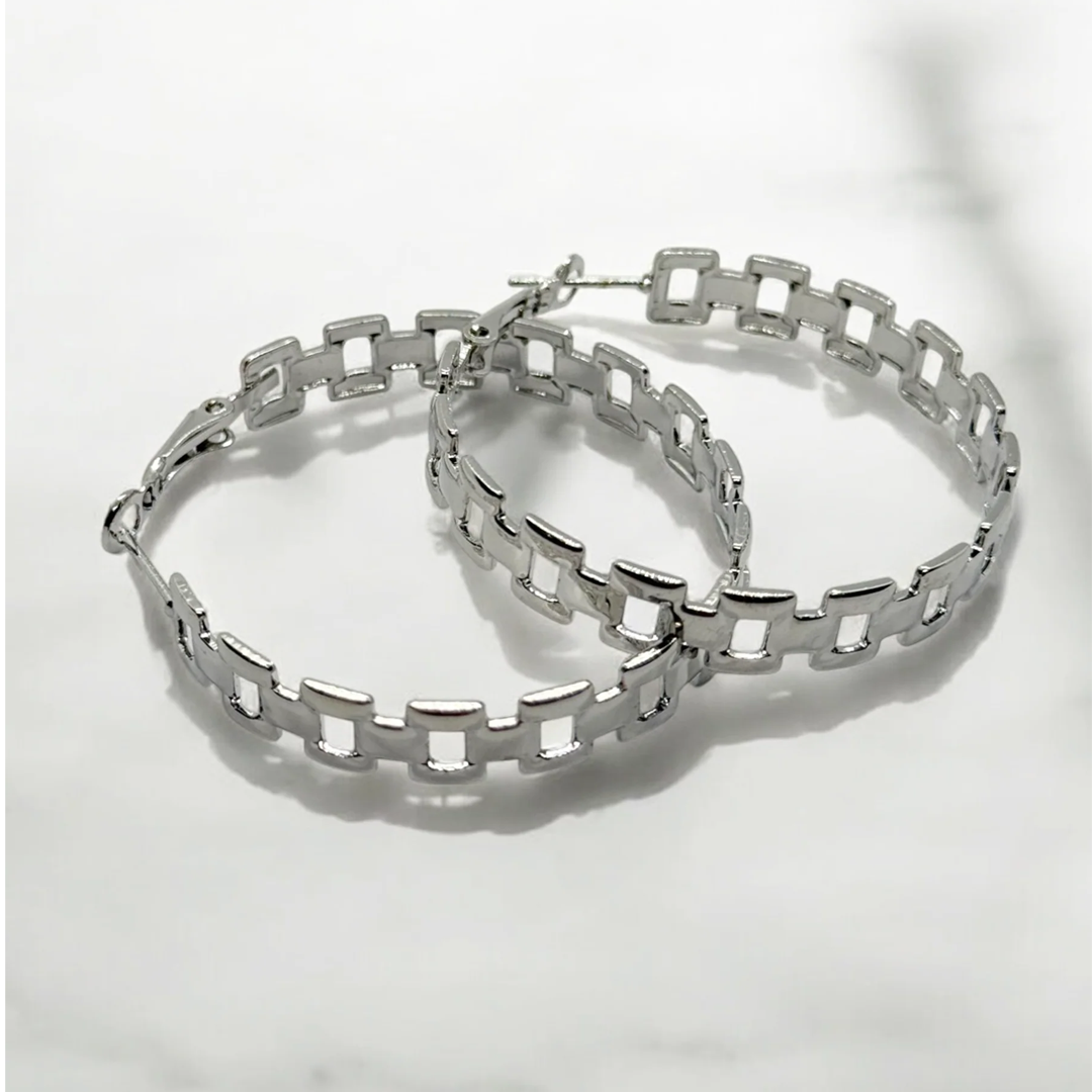 Fringe Hoop Earrings