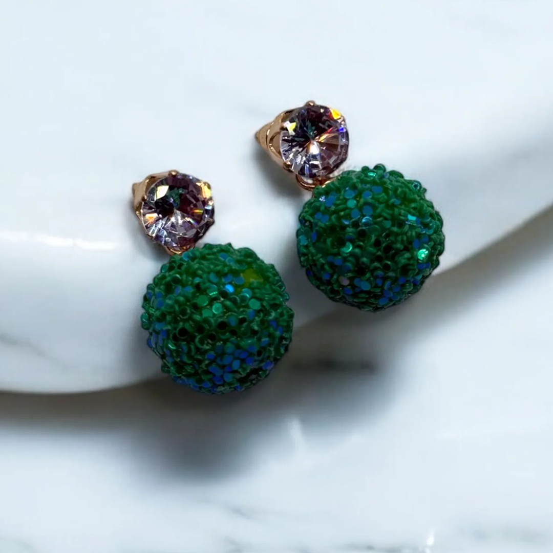 Sparkle Ball Earrings