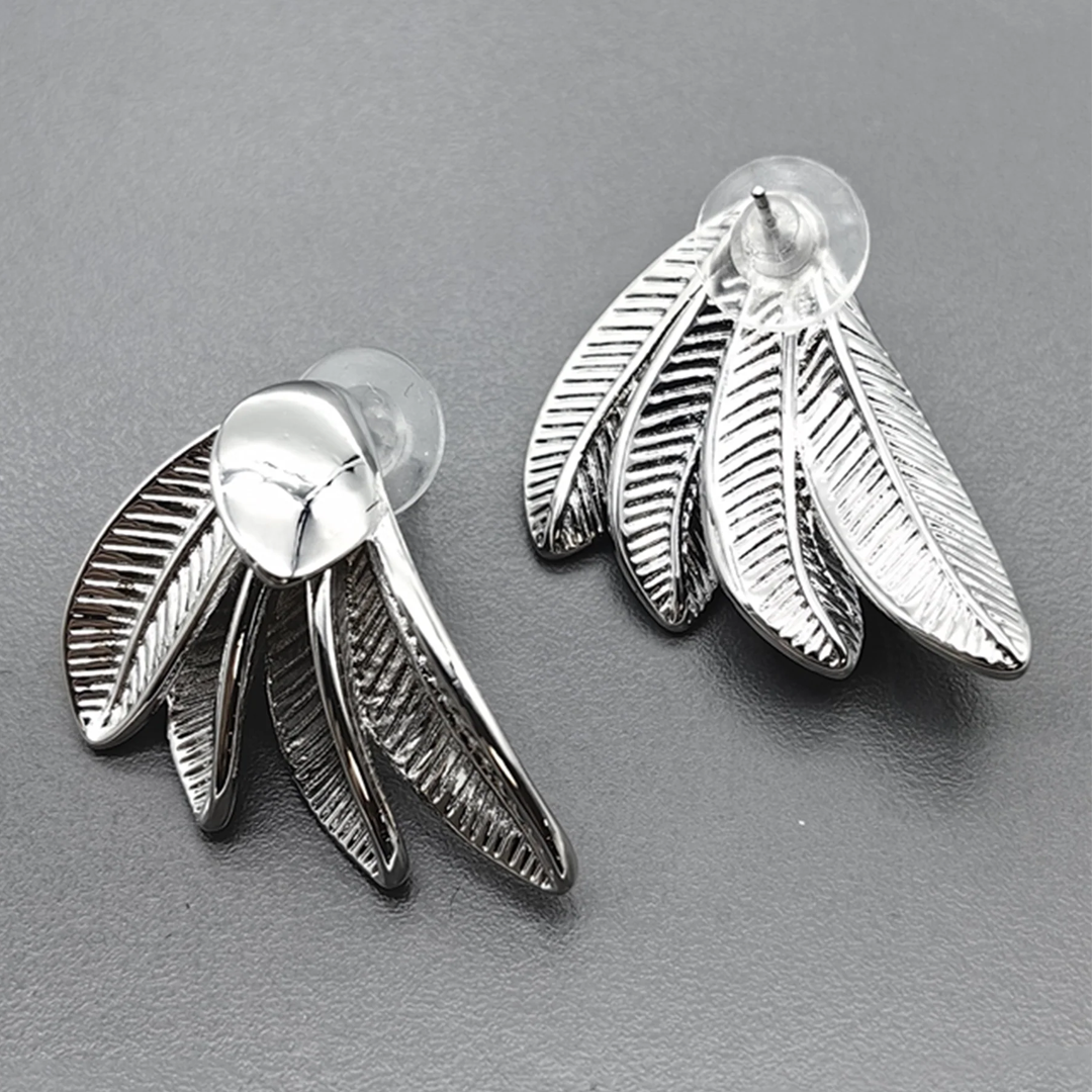 Leaf Stud Earrings