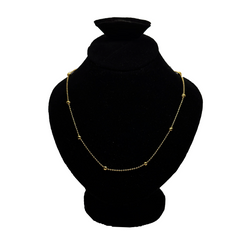 Chain of Golden Beads Pendant