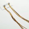 Elegant Gold Chain Earrings