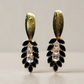 Elegant Leaf Drop Earrings