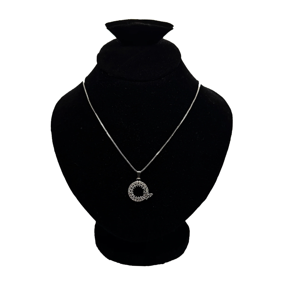 Marcasite Round Pendant