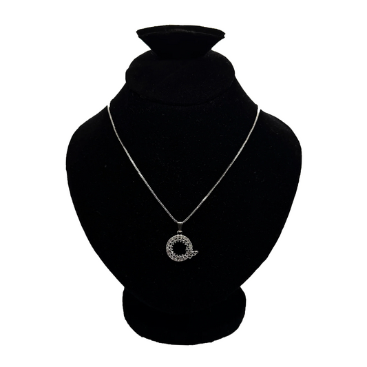 Marcasite Round Pendant