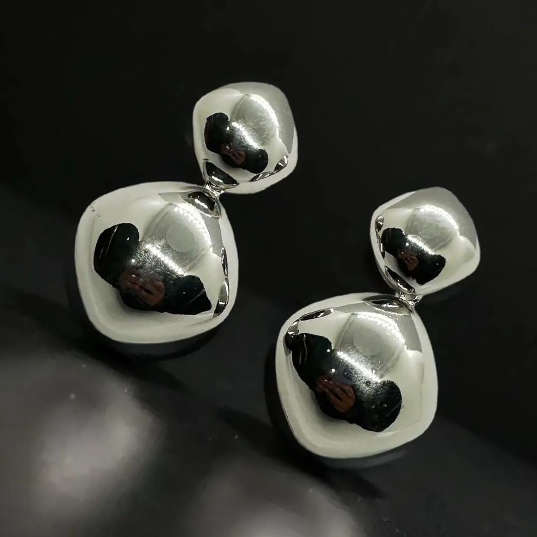 Puff Drop Earrings