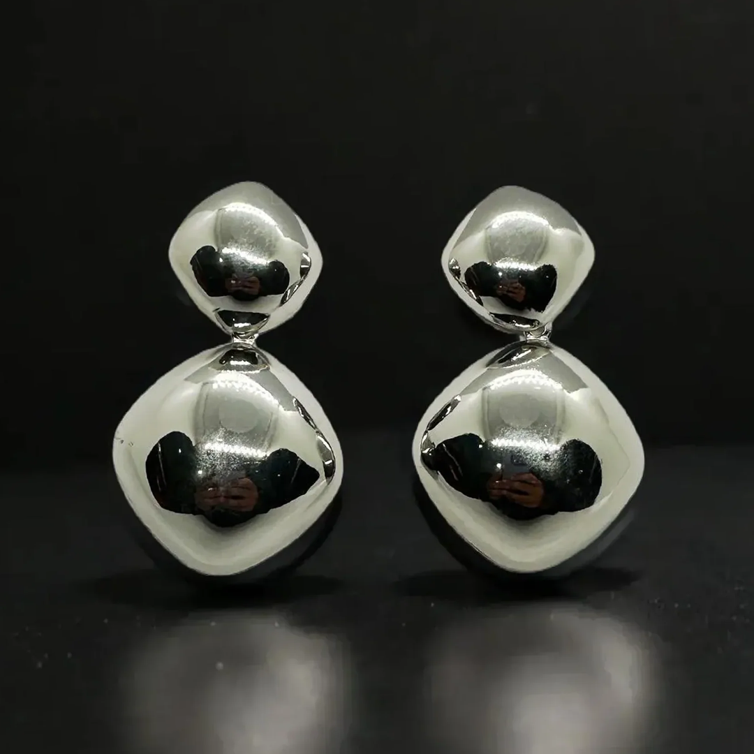 Puff Drop Earrings