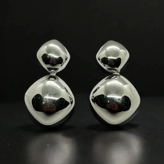 Puff Drop Earrings