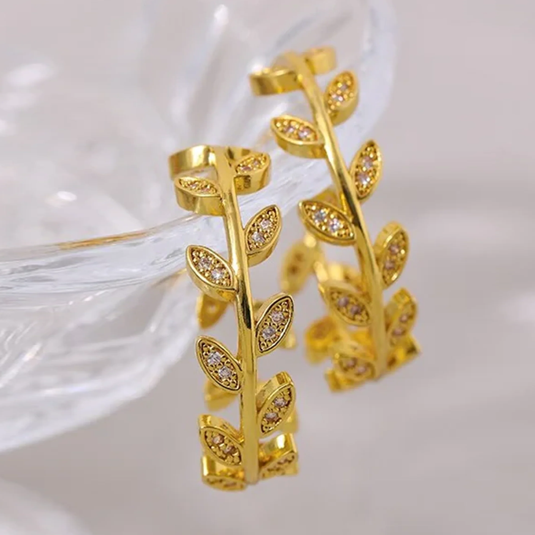 Leafy Earrings