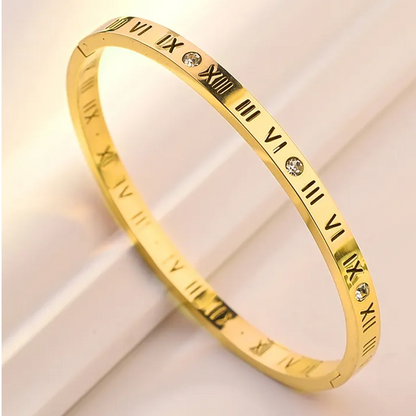 Roman Numeral Bangle
