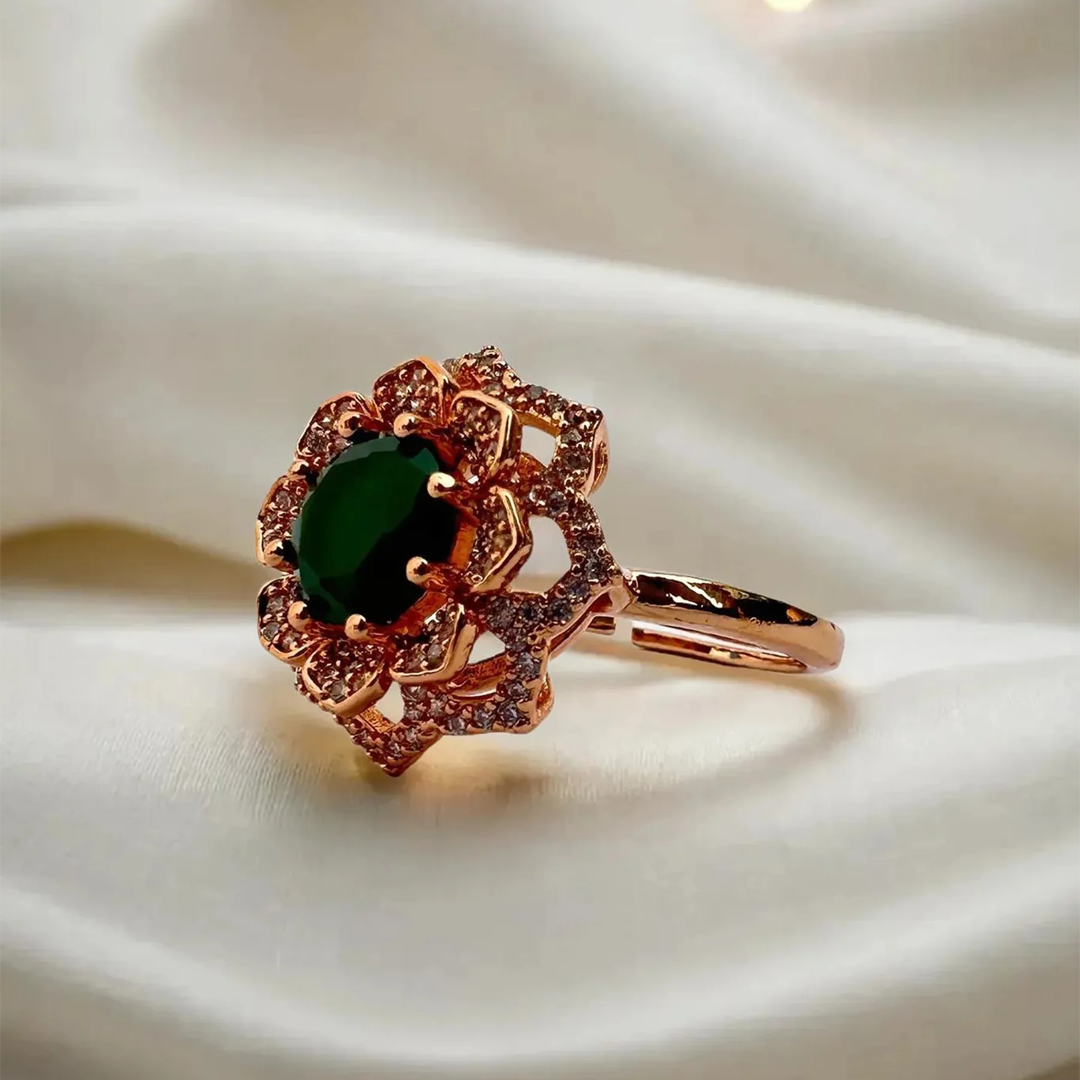 Rose Loop Ring