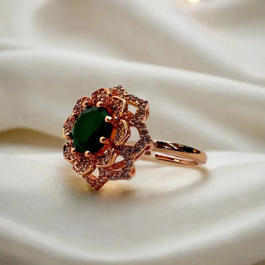 Rose Loop Ring