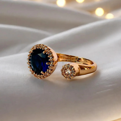 Blue Stoned Ring