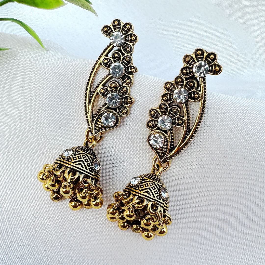 Zari Tassels Earrings