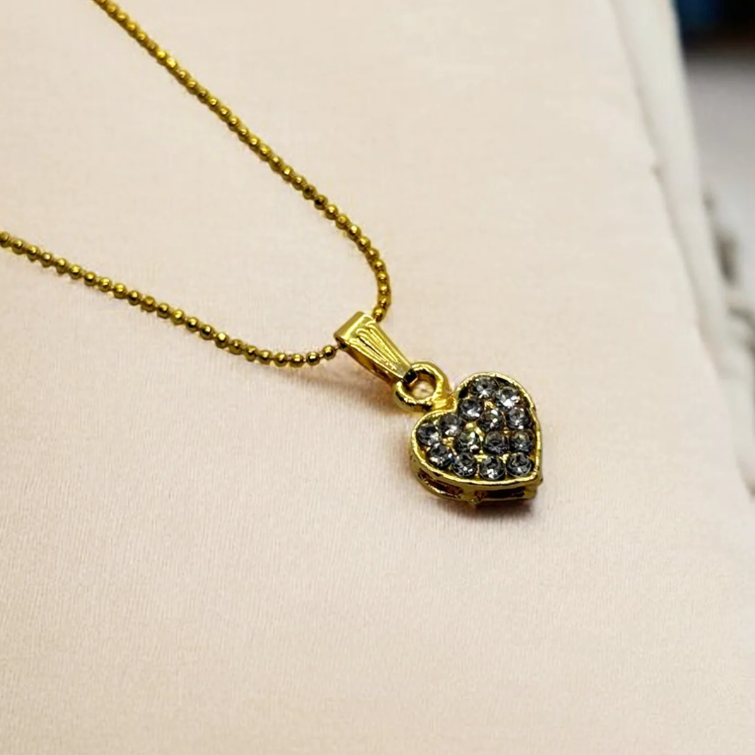 Acrylic Heart Necklace