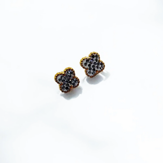 Four Leaf Clover Classic Stud Earrings