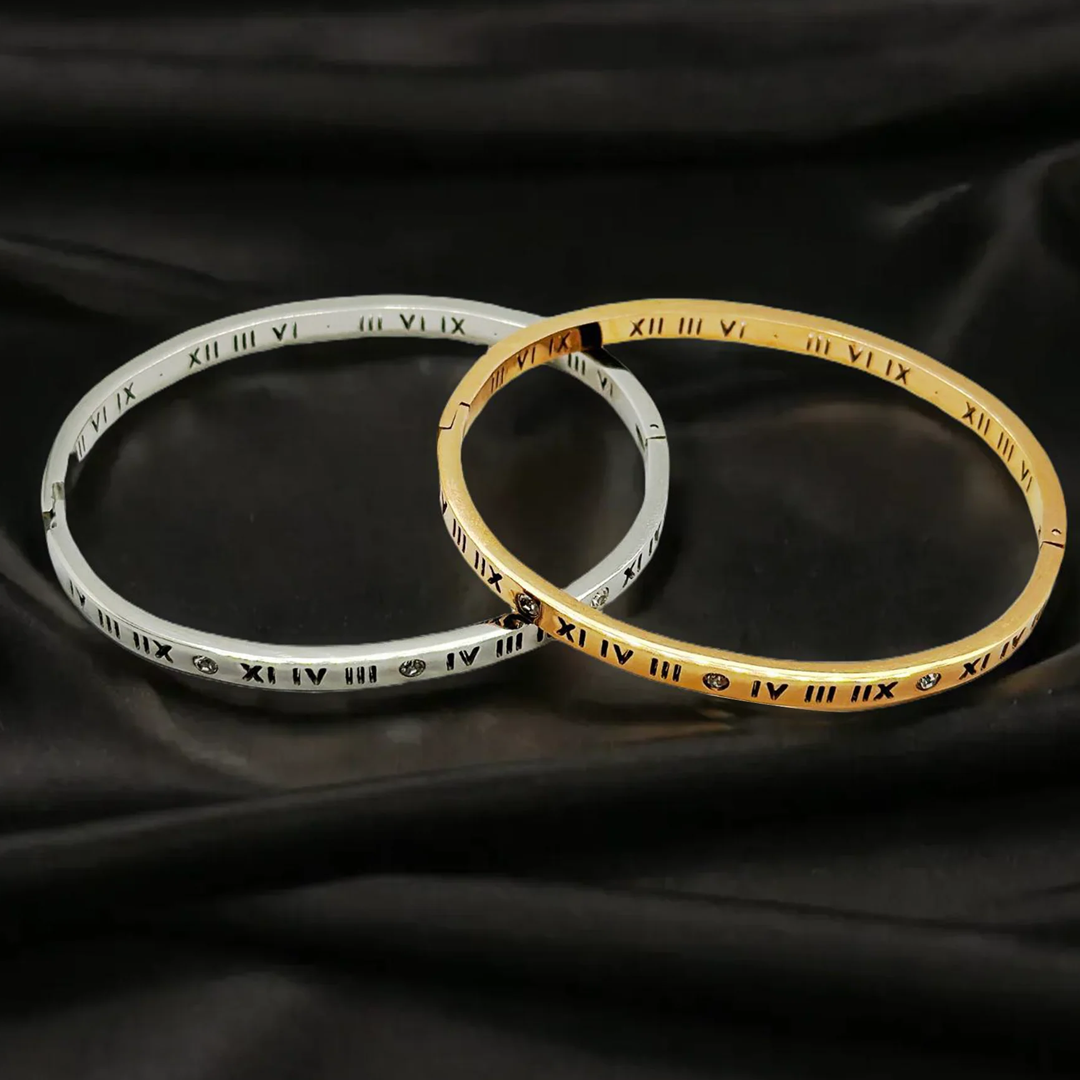 Roman Numeral Bangle