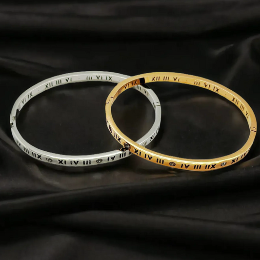 Roman Numeral Bangle