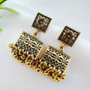 Ethnic Square Dangler Earrings