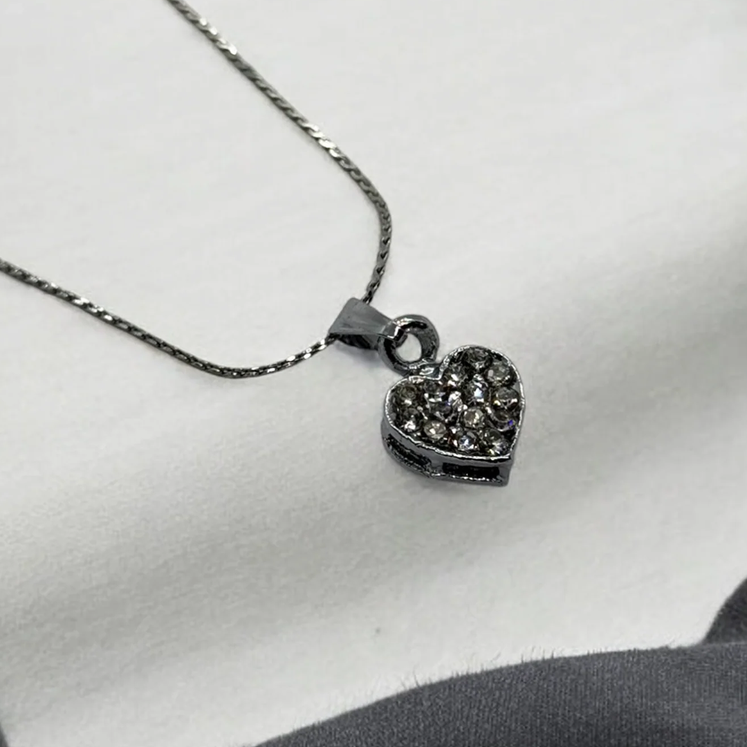 Acrylic Heart Necklace