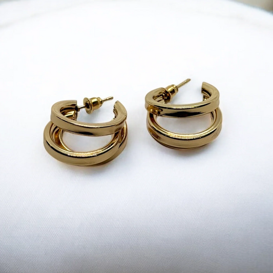 Twisted Loop Earrings