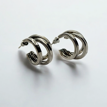 Twisted Loop Earrings