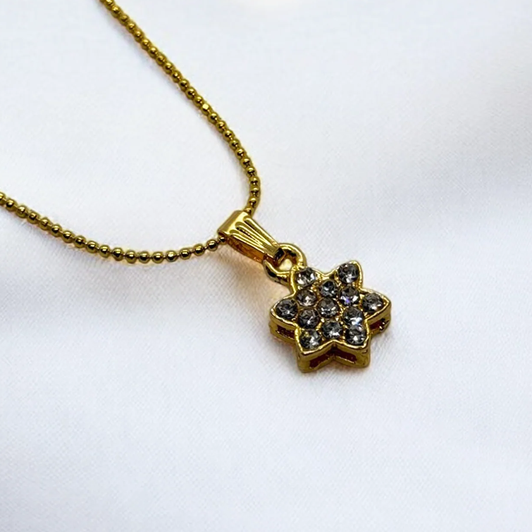 Sterling Silver Snowflake Necklace