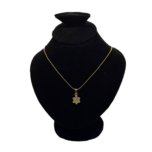 Sterling Silver Snowflake Necklace