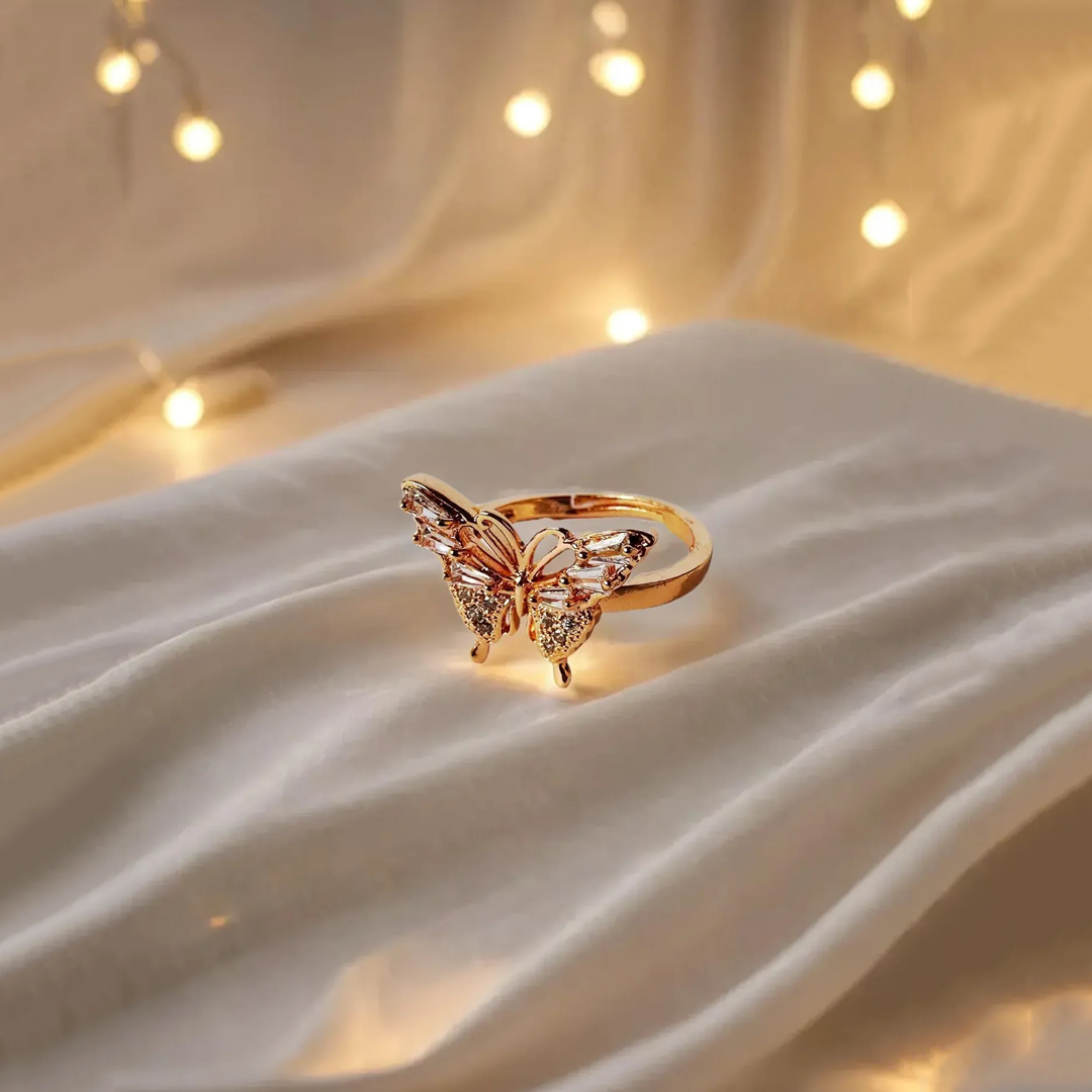 Elegant Butterfly Ring