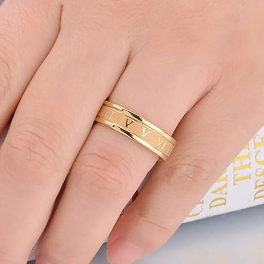 Roman Numeral Ring