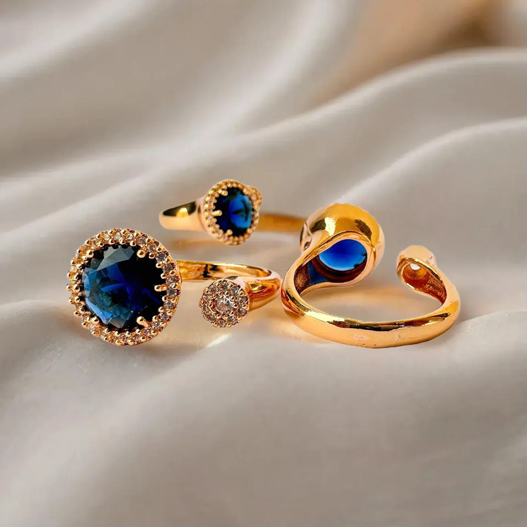 Blue Stoned Ring