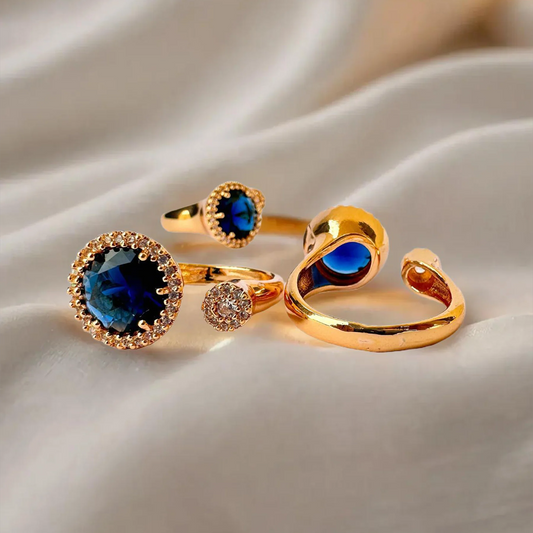 Blue Stoned Ring