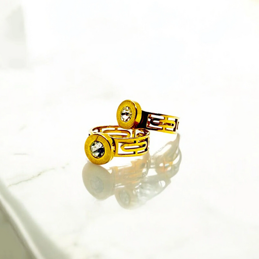 Crystal Stone Ring