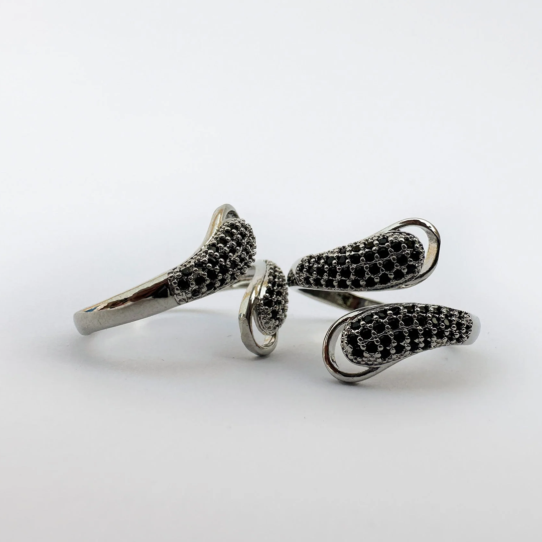 Dazzle Curve Ring