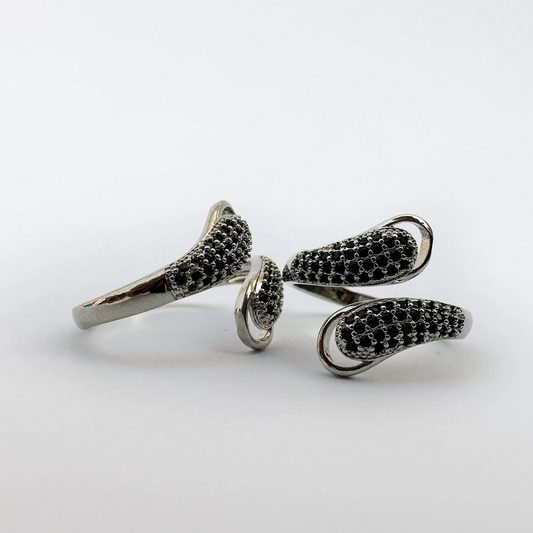 Dazzle Curve Ring